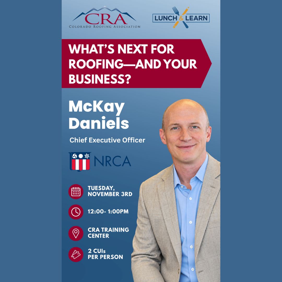 CRA - Whats next for roofing